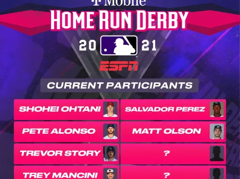 Por ahora estos son los peloteros que participarán en el Home Run Derby 