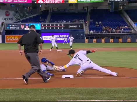 Video: Javy Báez otra vez la hace de mago al momento de robarse la base 