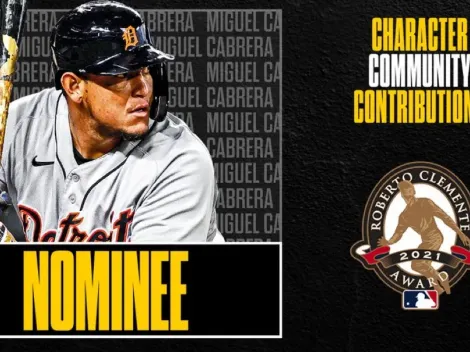 Miguel Cabrera es nominado al premio José Clemente por su ayuda en la pandemia