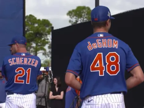 Los Mets no podrán contar por lesión con Scherzer y DeGrom para el Opening Day 