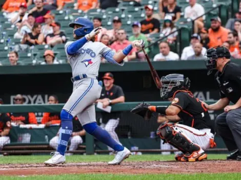 Video: Bo Bichette se despachó con tres cuadrangulares, uno por cada jardín