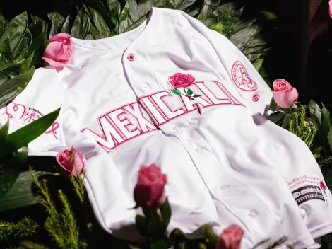 Los Águilas de Mexicali presentaron su nuevo uniforme La Rosa