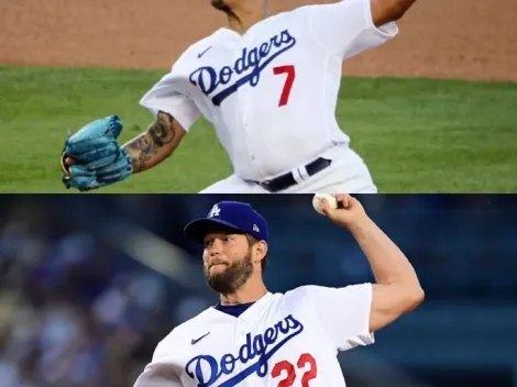Julio Urías para el Juego 1 y Clayton Kershaw para el Juego 2 con los Dodgers 