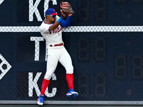 ¡Pero que debut! Johan Rojas hace gran doble play en su primer lance en MLB