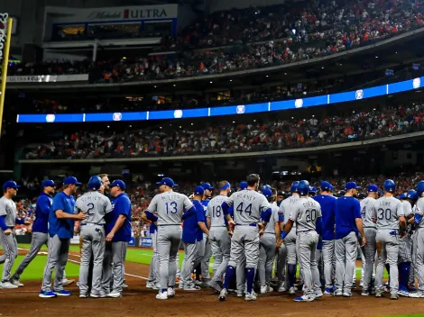 ¡Se calentaron! Rangers y Astros vaciaron sus bancas!