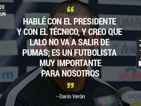 Verón afirma que Eduardo Herrera seguirá en Pumas