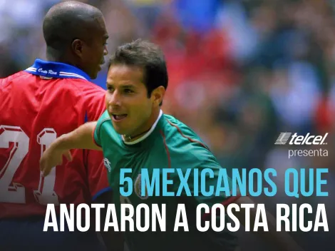 5 mexicanos que no te acordabas que le habían metido gol a Costa Rica 