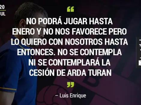 Luis Enrique no cederá a Turan a pesar de la sanción de FIFA