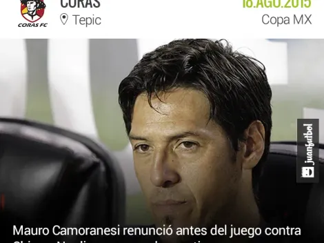 Camoranesi renuncia antes del juego