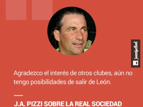 Pizzi reconoce interés de la Real Sociedad, pero no dejará al León