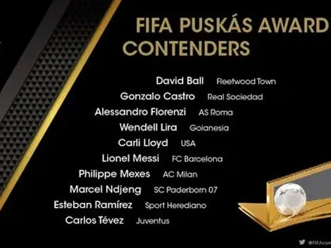 FIFA anuncia a los nominados al premio Puskás