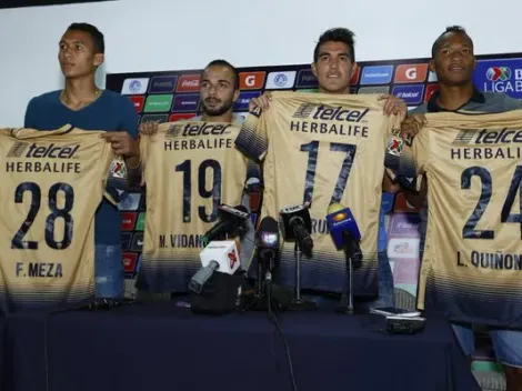 Pumas presenta a sus refuerzos 