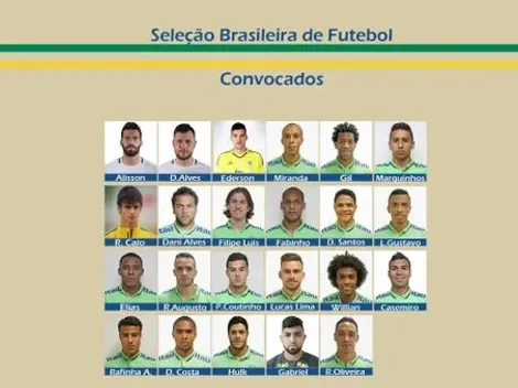 Brasil da a conocer su lista definitiva para la Copa América Centenario