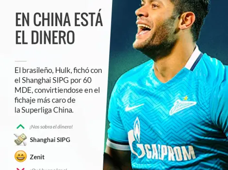 Hulk llega a la Superliga China