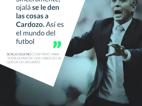 Bueno confirma que Cardozo sigue en Jaguares