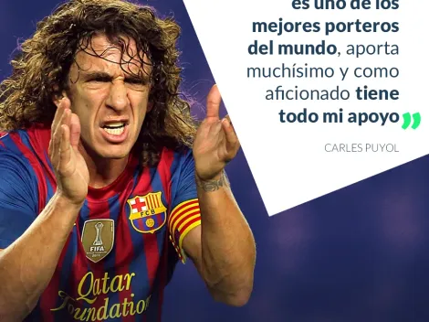 Puyol respalda a Ter Stegen 