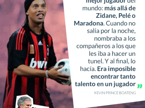 Boateng considera a Ronaldinho como el mejor de la historia