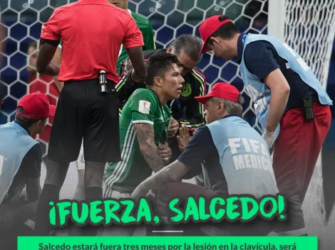 Salcedo estará fuera tres meses