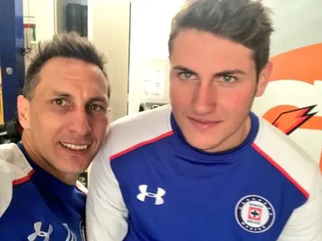 Así reaccionó el Chaco tras el ingreso de su hijo a la cancha con Cruz Azul