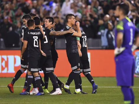 México golea a Chile en el debut de Martino