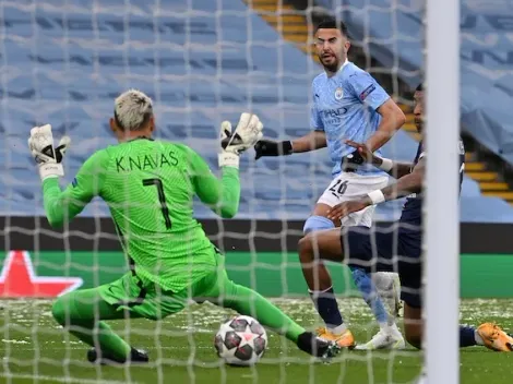 Video: Mahrez pone el primero del partido y deja en la lona al PSG 