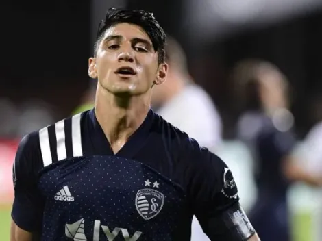 ¡Se encienden las alarmas! Alan Pulido se lesiona a pocos días de la Copa Oro