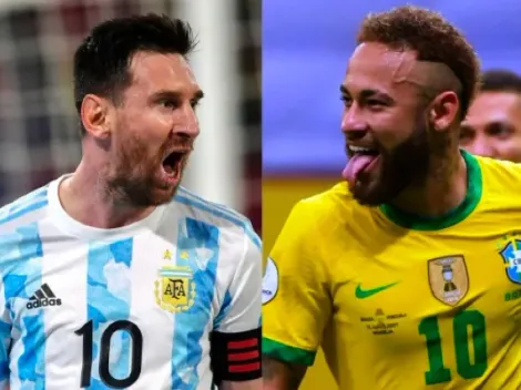 Los números de Messi y Neymar en el camino a la final de la Copa América