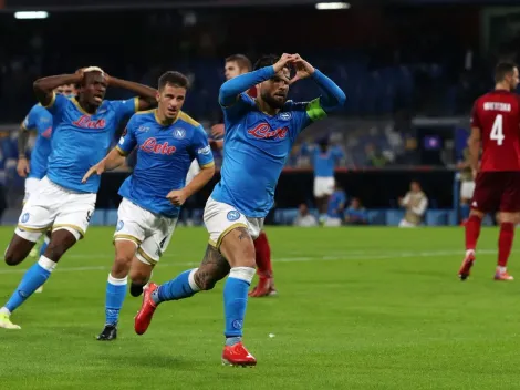 Video: El Napoli del 'Chucky' logra su primera victoria en Europa League