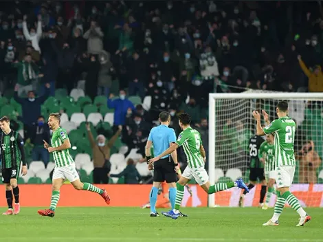 El Betis con Lainez y Guardado le gana 2-0 al Ferencváros 