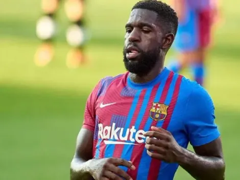 Samuel Umtiti se vuelve a lesionar y es baja por tres meses