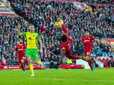 Sadio Mané llega a 250 partidos con el Liverpool 