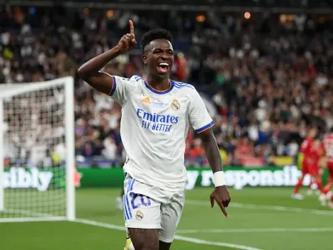 Video: Vinícius pone a soñar a la afición madridista ¡Hace el primer gol del partido!