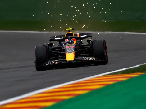 Checo Pérez arrancará segundo en el GP de Bélgica en el regreso de la Fórmula 1