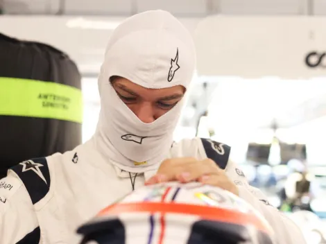 F1: Se enciende monoplaza de Pierre Gasly con el piloto dentro