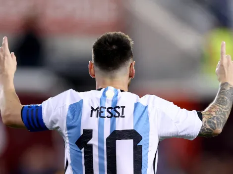 ¡Hasta con la derecha! Messi marca golazo previo a Qatar 2022