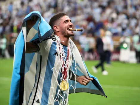 ¡Se les fue la cabeza! La locura de celebración de Argentina en los vestidores | VIDEO