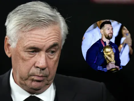 ¡Uy! Carlo Ancelotti lanza fuerte pedrada a Messi tras conquistar el Mundial