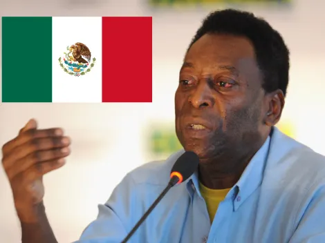 ¡Qué grandeee! El día en el que Pelé se rindió ante México | VIDEO