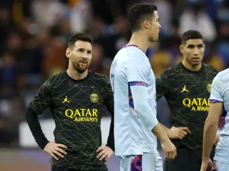 Así fue la épica reacción de Lionel Messi y Cristiano Ronaldo al reencontrarse | VIDEO