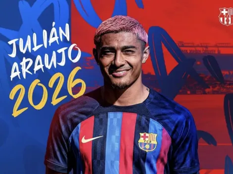 Julián Araujo usará la playera del Barcelona por segunda vez en su carrera