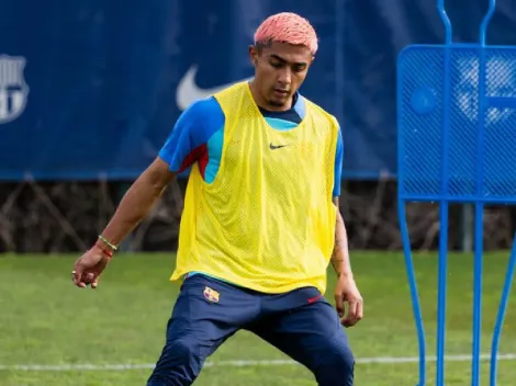 Julián Araujo YA entrenó con el Barça, ¿cuándo debutará?