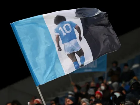 Napoli recuerda al MÁXIMO ÍDOLO en Champions League | VIDEO