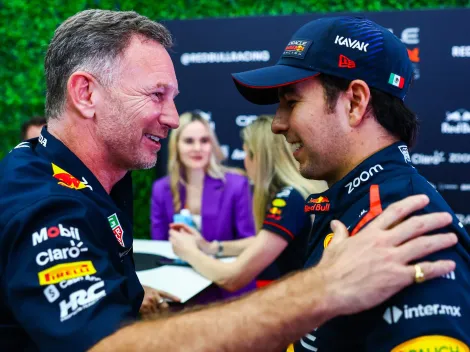 ¡Tranquilo, viejo! Horner da tremendo gancho al hígado a Checo Pérez al echarle en cara esto