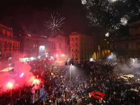 Festejos por el Scudetto del Napoli dejan un muerto y 200 heridos