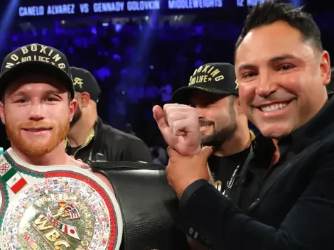 La dura frase de Oscar de la Hoya contra Canelo Álvarez