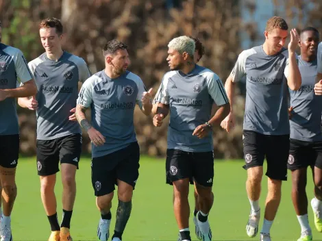 Messi y su ÉPICO gesto con un compañero del Inter Miami