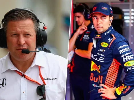 ¡Respete! El DOLOROSO comentario de Zak Brown sobre Checo Pérez