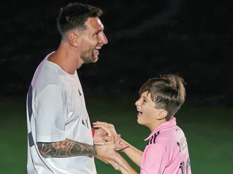 Thiago Messi tras los pasos de su padre: Jugará para la sub 12 del Inter Miami