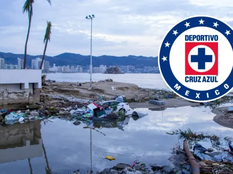 Cruz Azul se pone guapo con las víctimas del Huracán OTIS