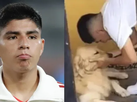 Piero Quispe, fichaje de Pumas, ROMPE EN LLANTO al despedirse de su perrito | VIDEO